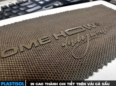In Cao Thành Chi Tiết Trên Vải Cá Sấu